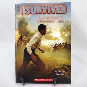 I Survived the Battle of Gettysburg 1863 by Lauren Tarshis Paperback Book 7